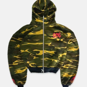 WECOZY Cropped Camo Zipper